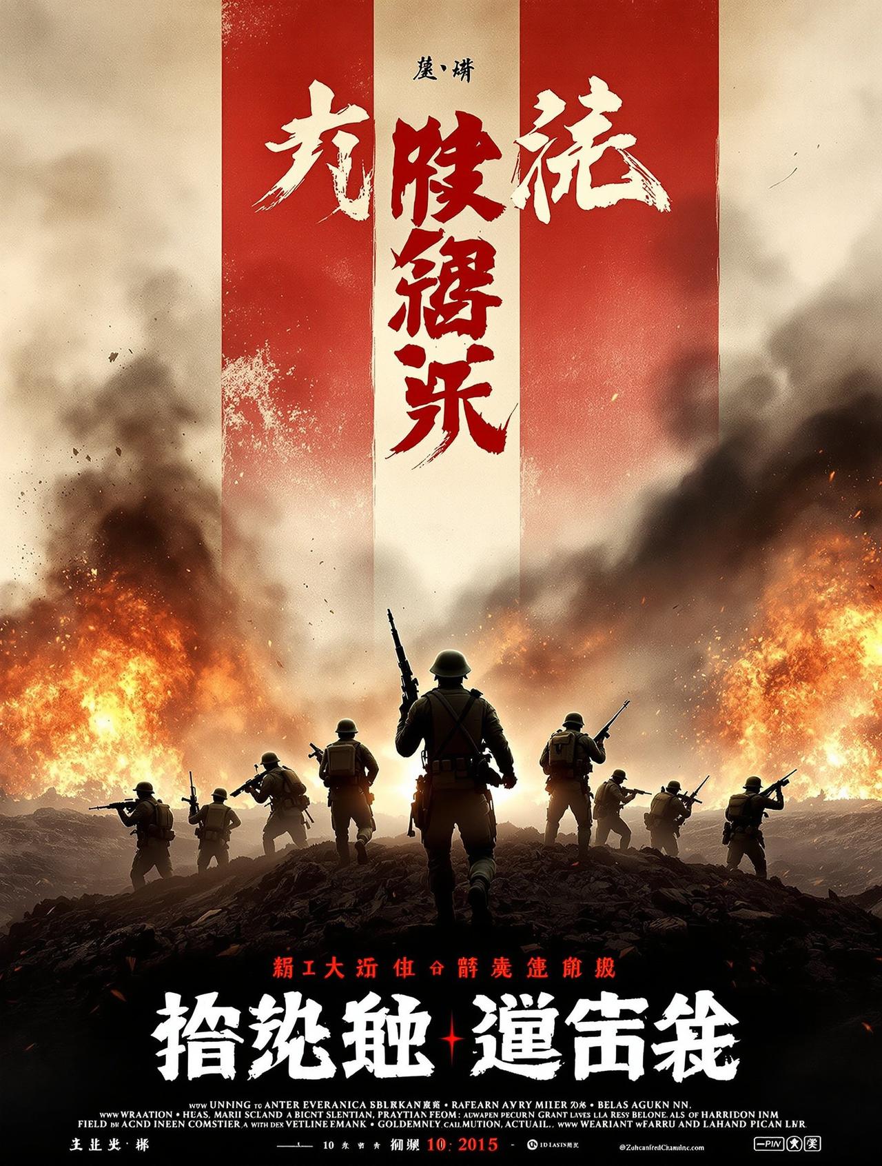 第九电影院作品《烽火狼烟》高清海报封面